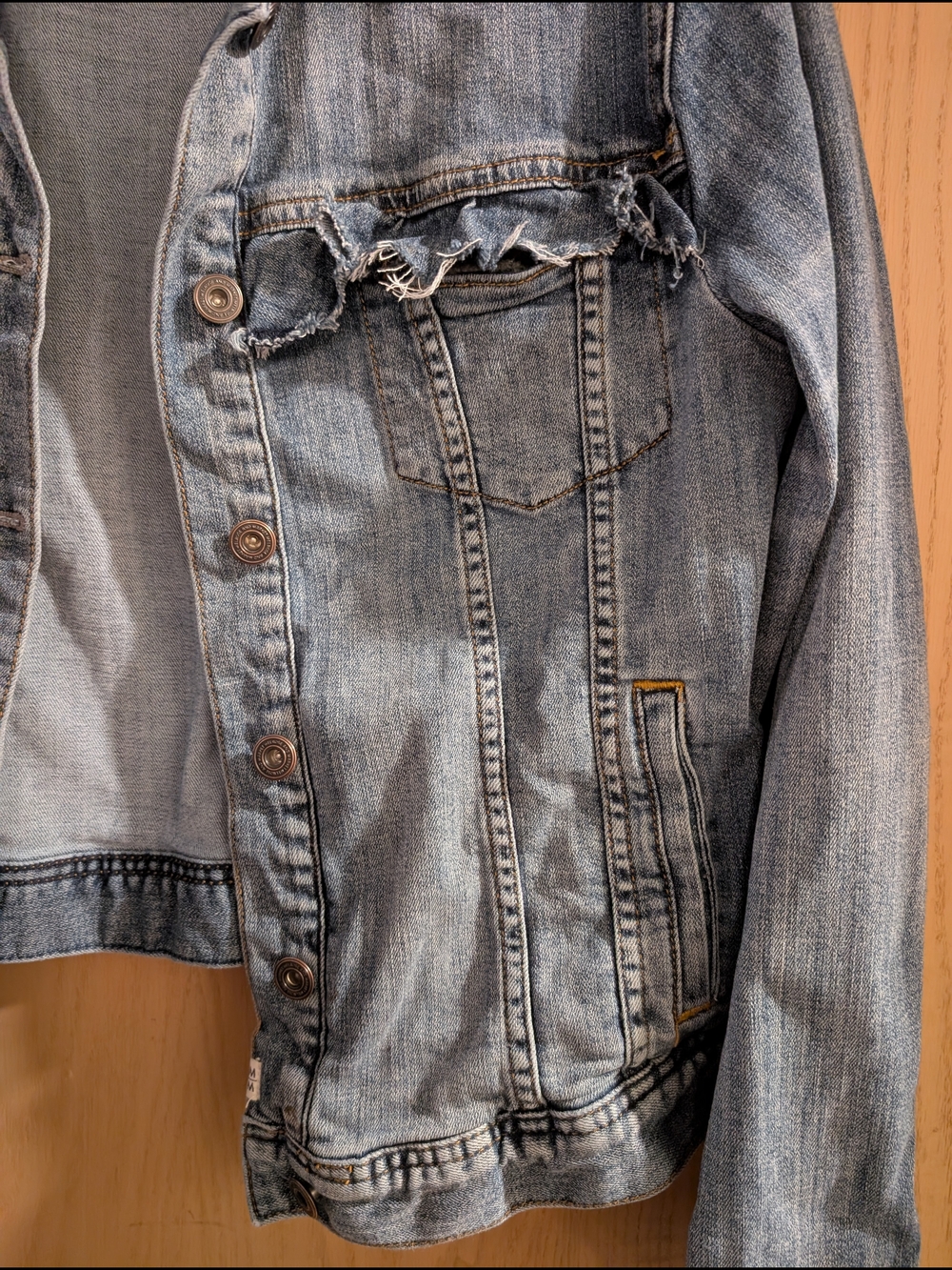 Melrose and Market Light Blue Denim Jacket - Picture 6 of 9